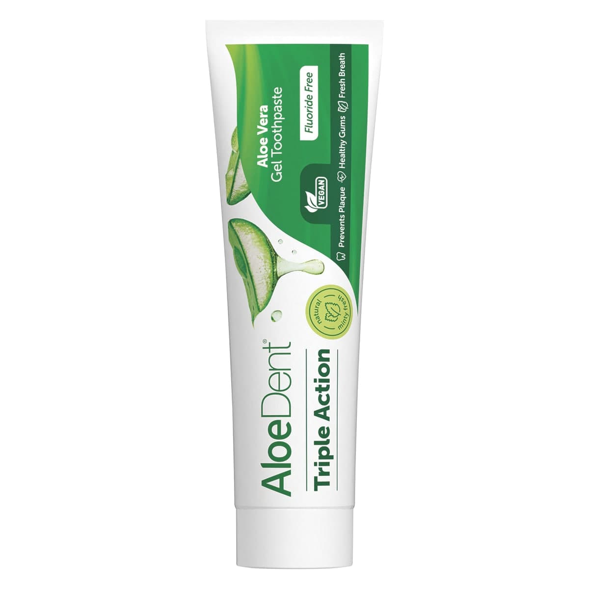 Aloe Dent Toothpaste Fluoride Free Triple Action 100ml