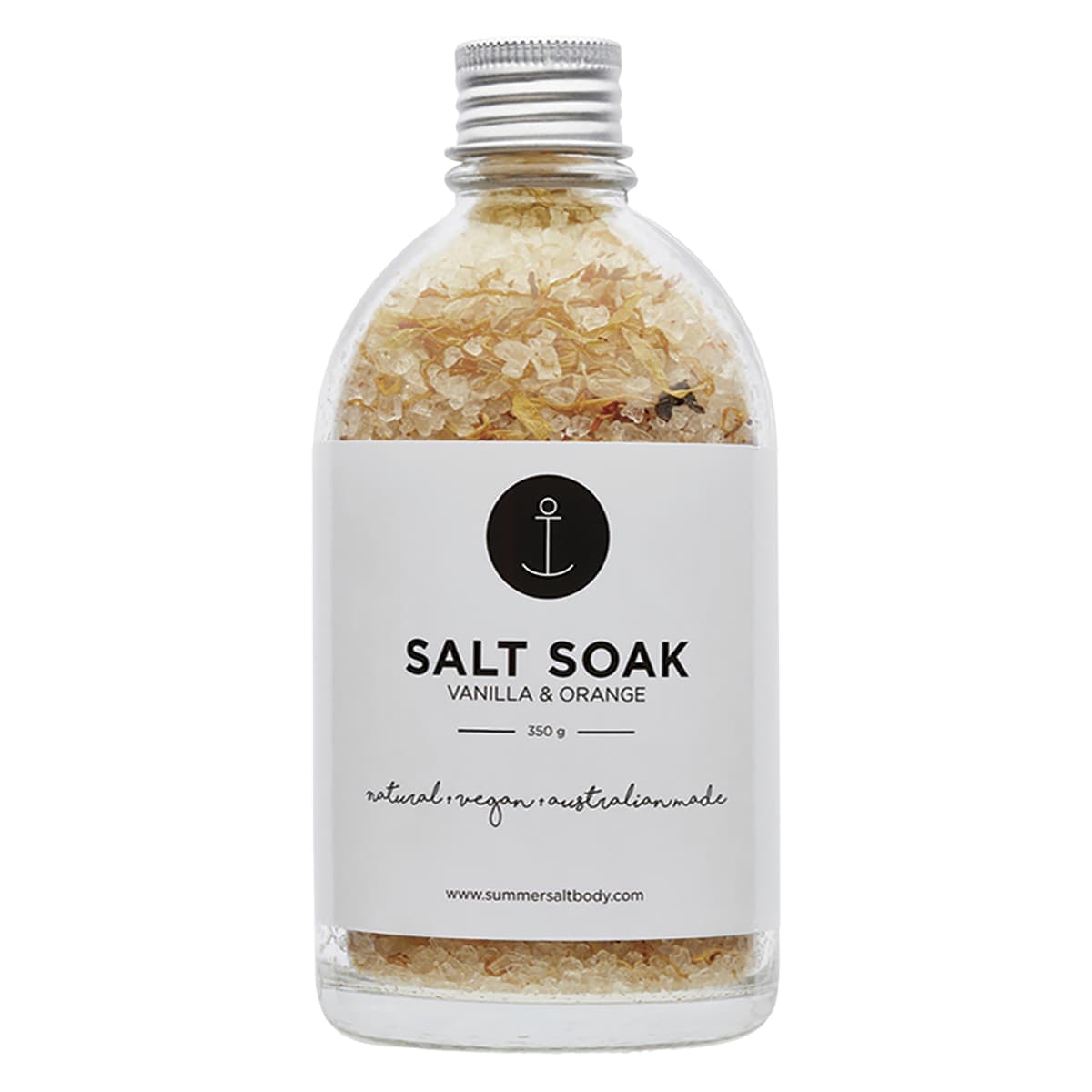 SUMMER SALT BODY Salt Soak Vanilla & Orange 350g