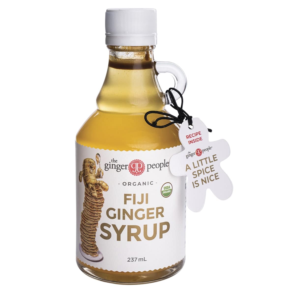 The Ginger People Organic Fiji Ginger Syrup 237ml