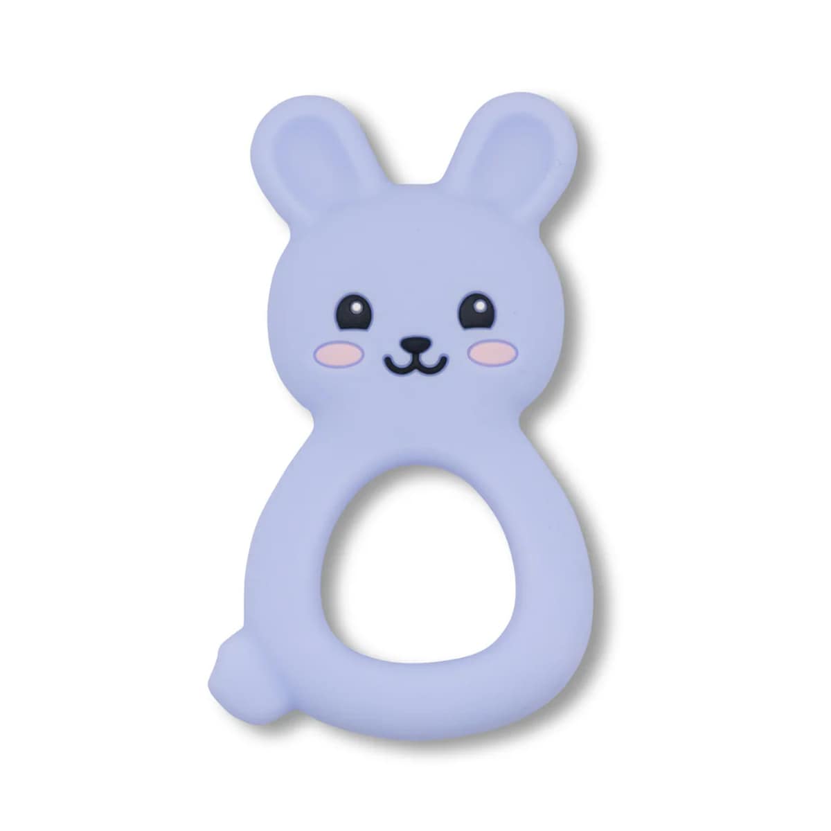 Jellystone Designs Jellies Bunny Baby Teether Soft Blue
