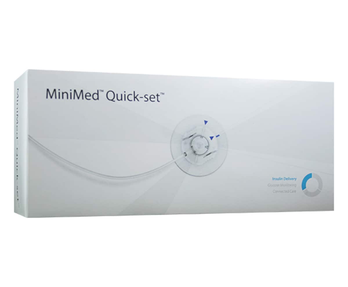 Medtronic Minimed Paradigm Quick-Set Infusion 25G 9mm x 60cm