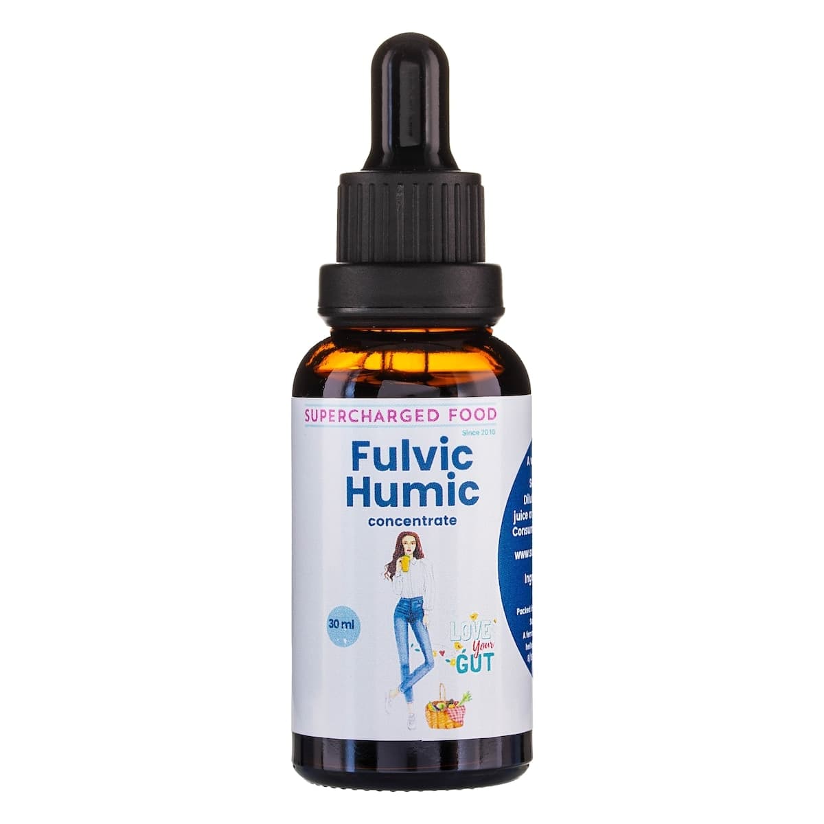 Supercharged Food Fulvic Humic Concentrate 30ml
