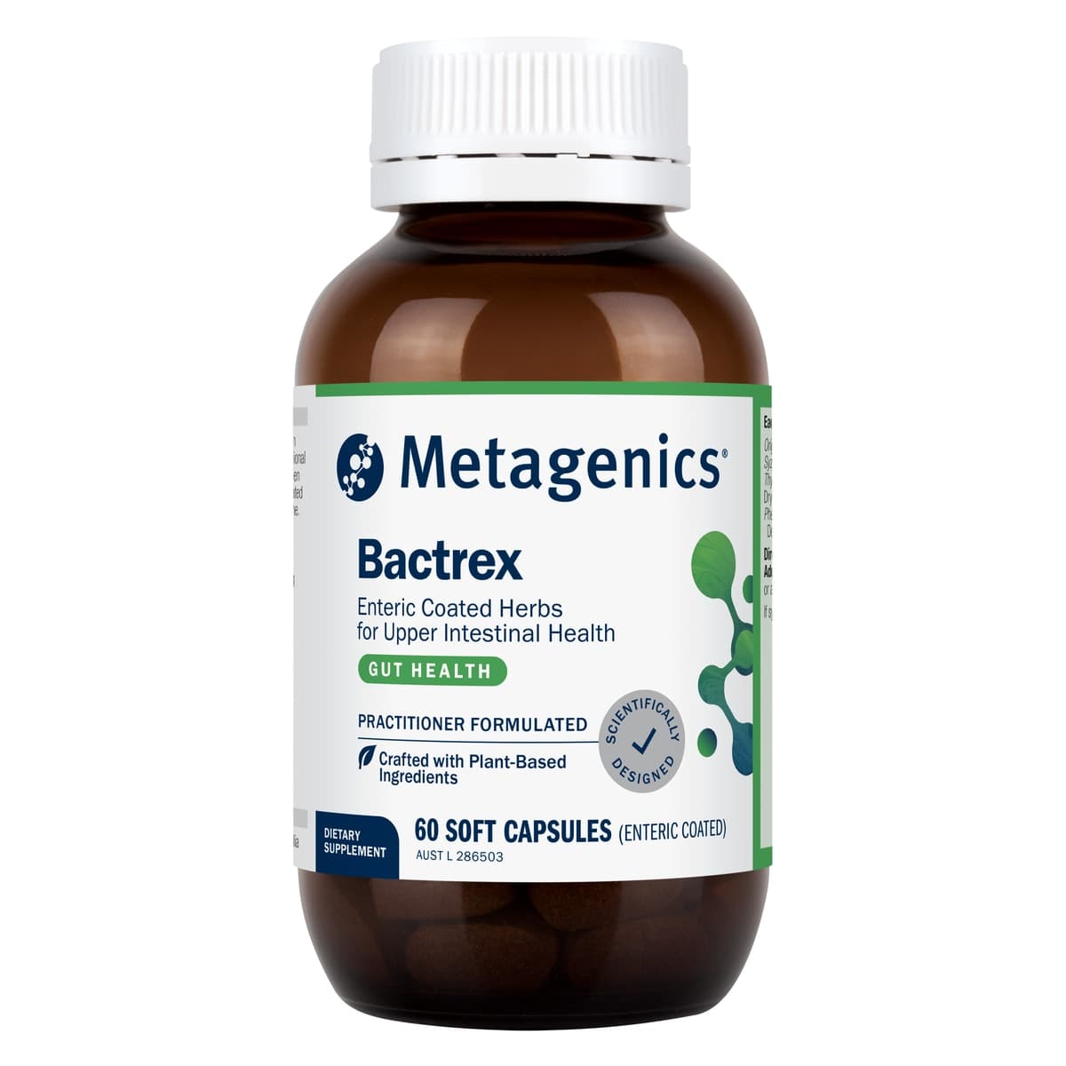Metagenics Bactrex 60 Capsules