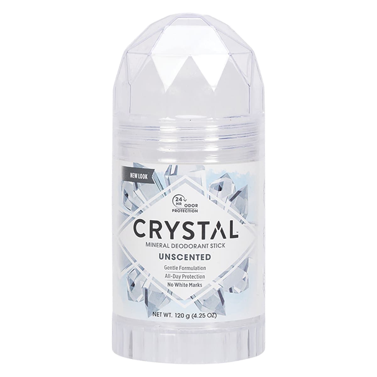 Crystal Mineral Deodorant Stick Unscented 120g