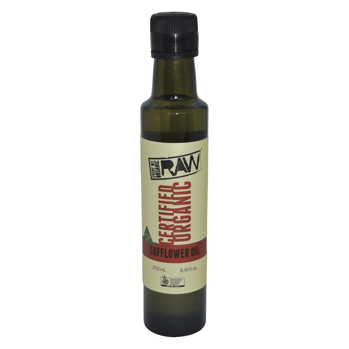 Every Bit Organic Raw Safflower Oil Cold Pressed - Unrefined 250ml