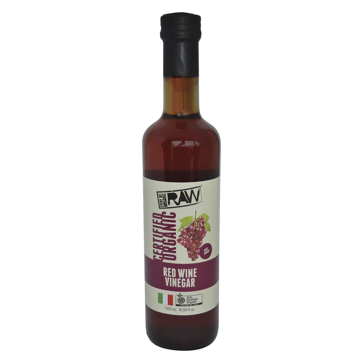 Every Bit Organic Raw Red Wine Vinegar 500ml