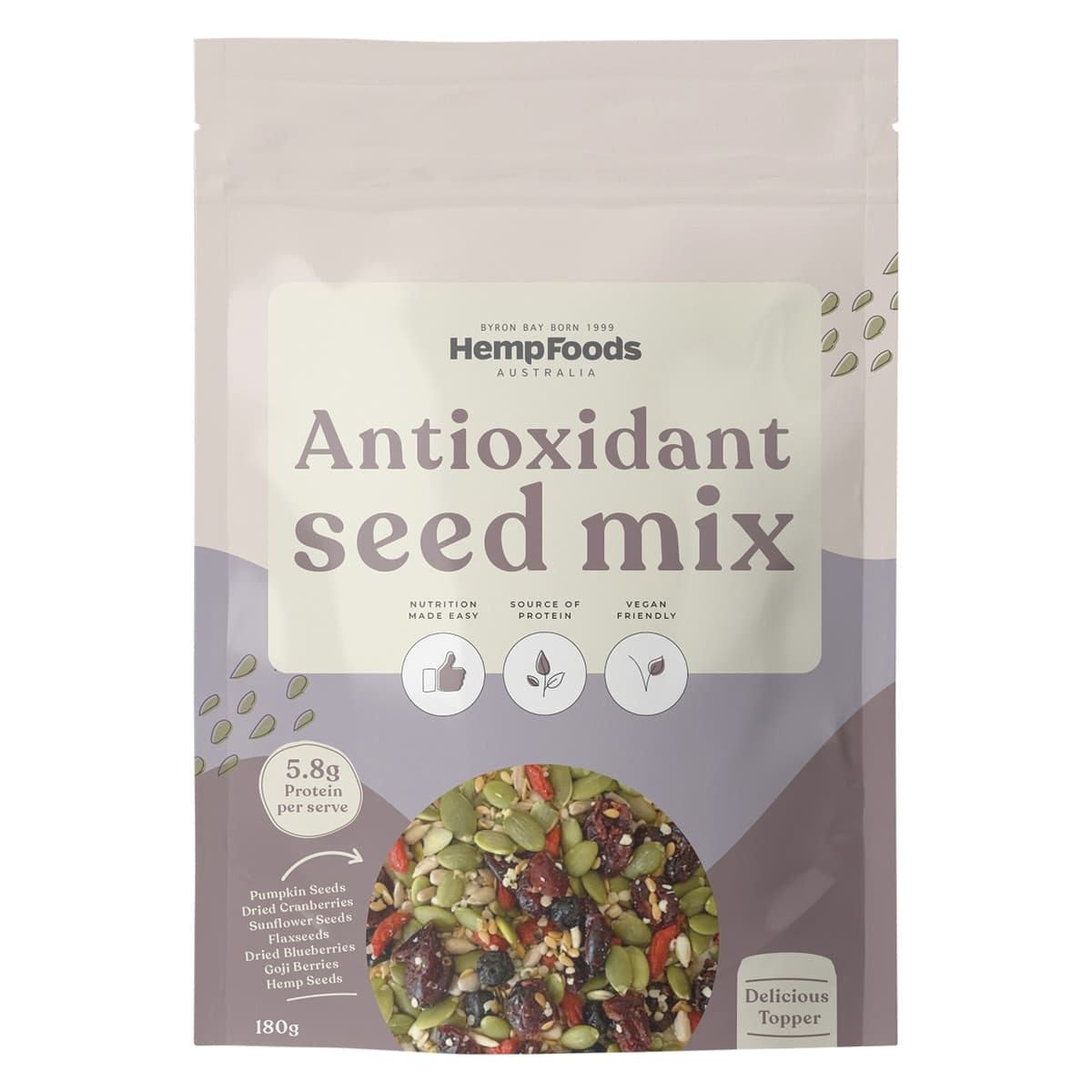 Hemp Foods Australia Antioxidant Seed Mix 180g
