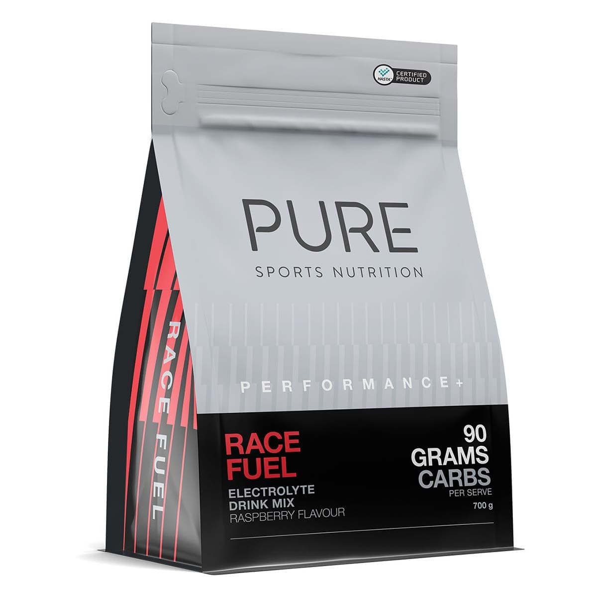 Pure Sports Nutrition Performance + Race Fuel Electrolyte Mix Raspberry 700g