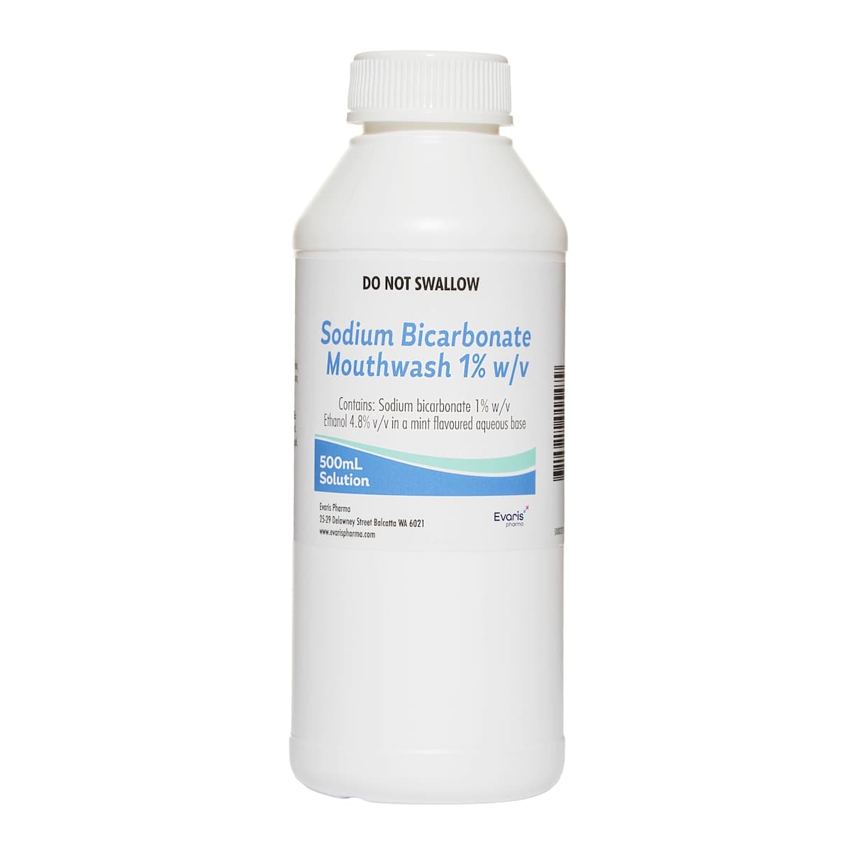Sodium Bicarbonate 1% Mouthwash 500ml