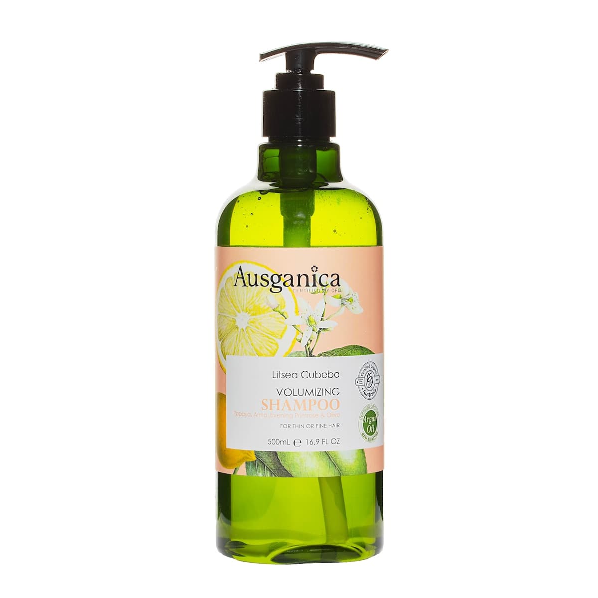 Ausganica Litsea Cubeba Volumising Shampoo 500ml