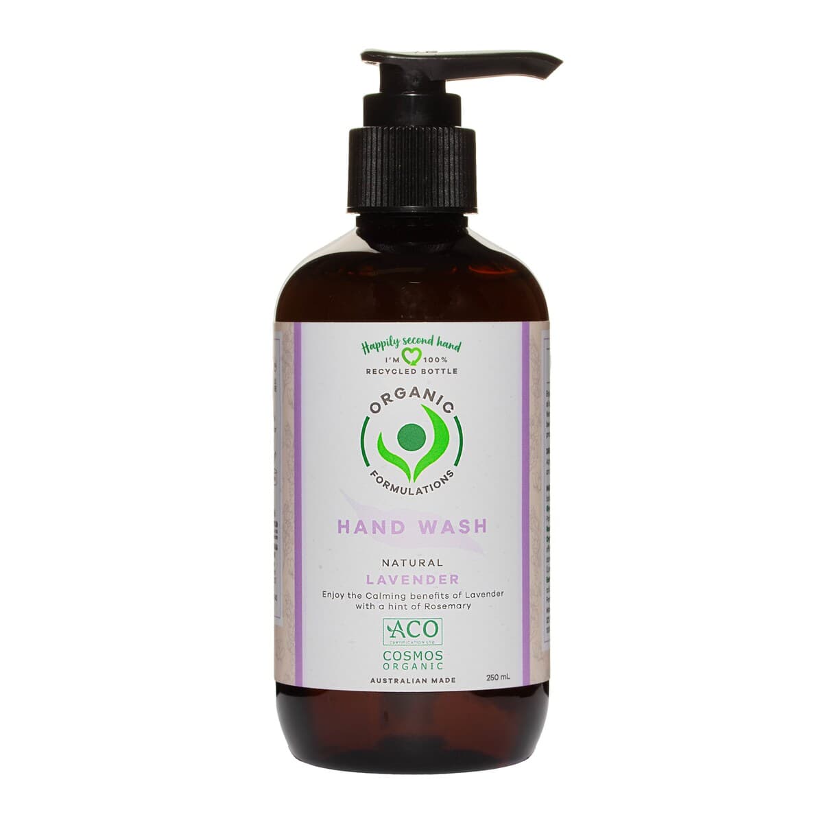 Organic Formulations Lavender Hand Wash 250ml