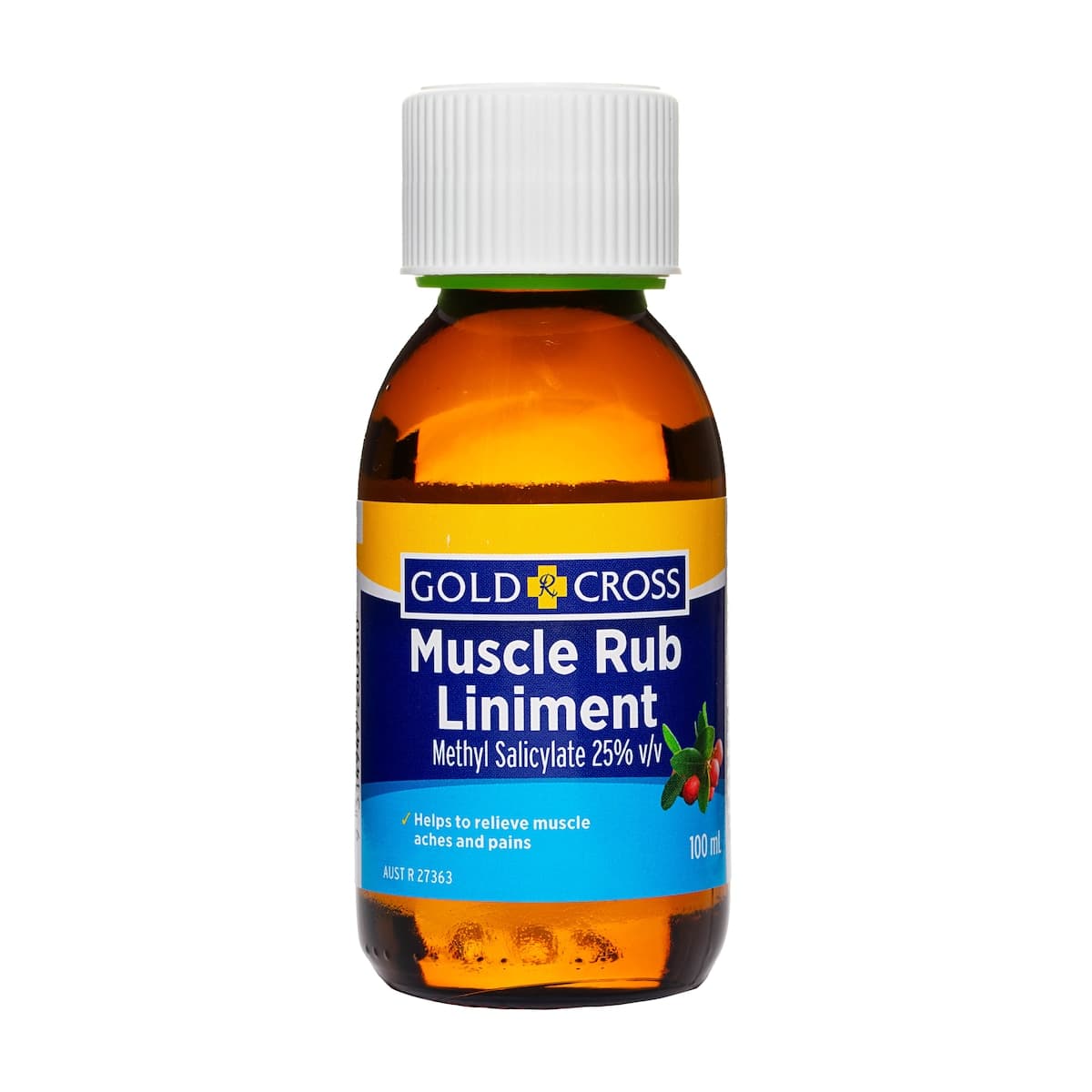 Gold Cross Muscle Rub Liniment 100ml