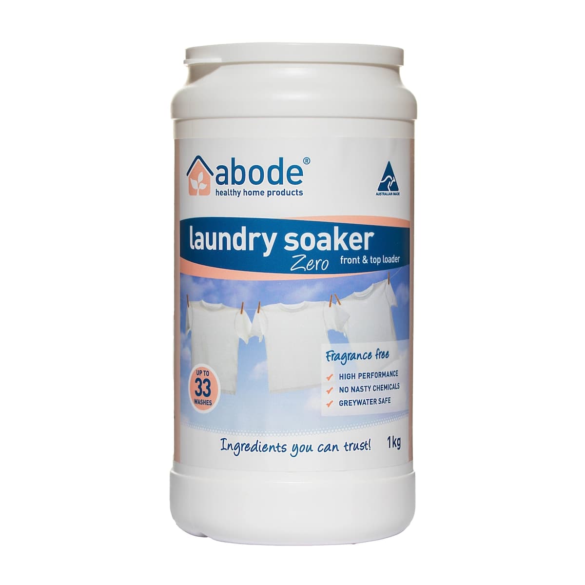 Abode Laundry Soaker Zero 1kg