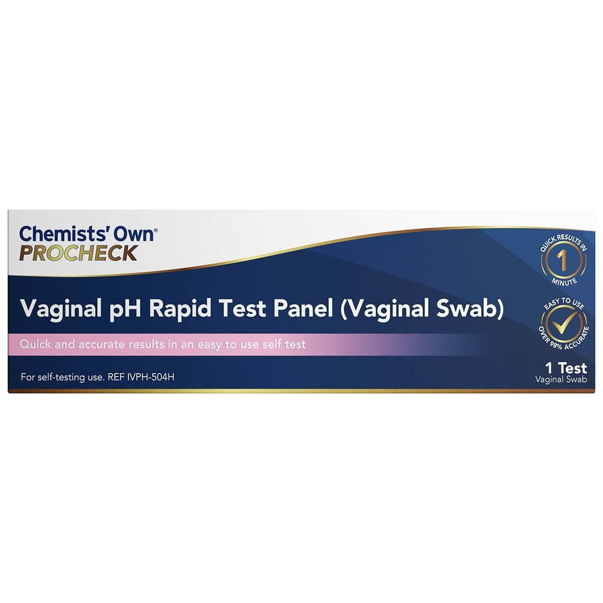 Chemists Own Procheck Vaginal Ph Rapid Test 1 pack