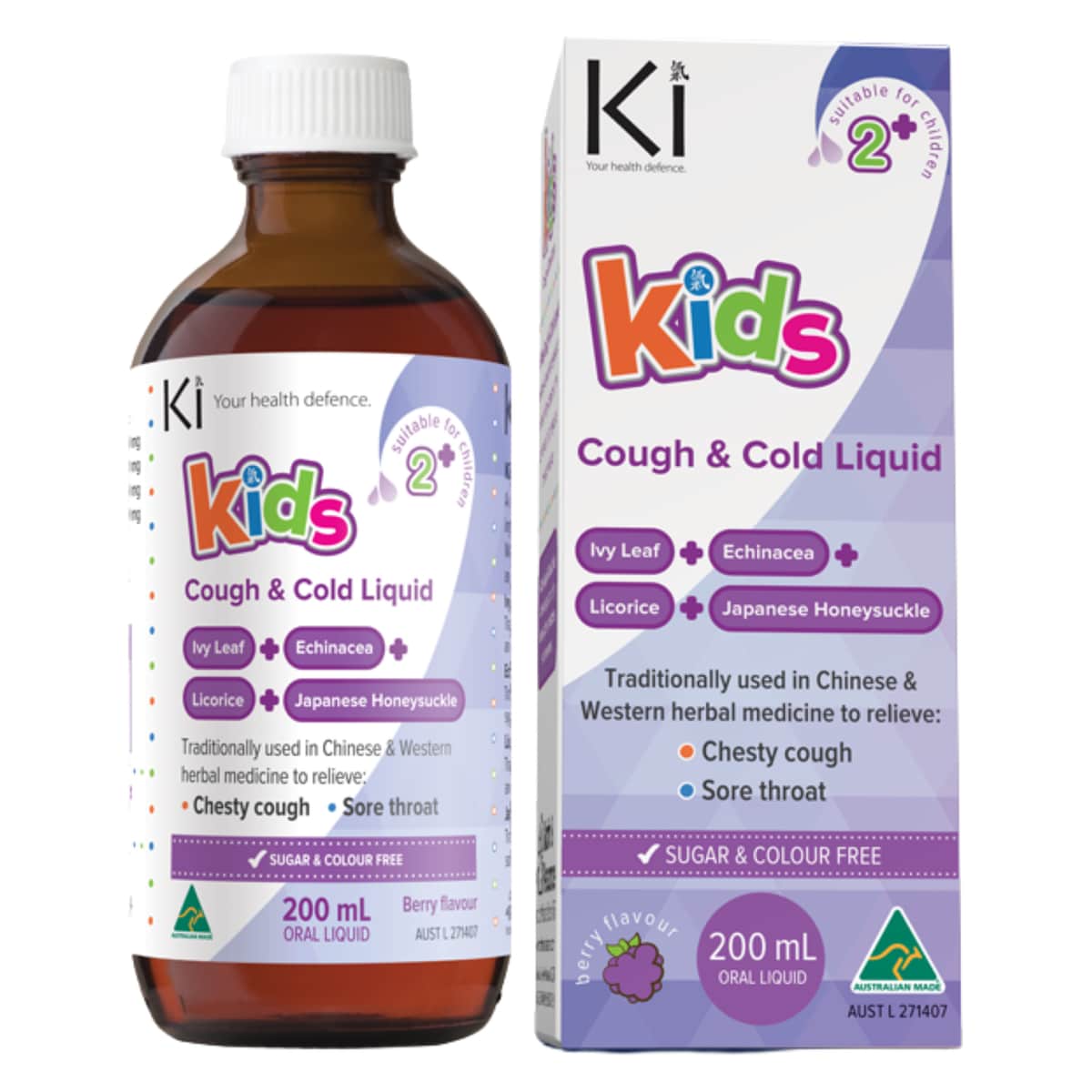 Ki Kids Cough & Cold Liquid 200ml