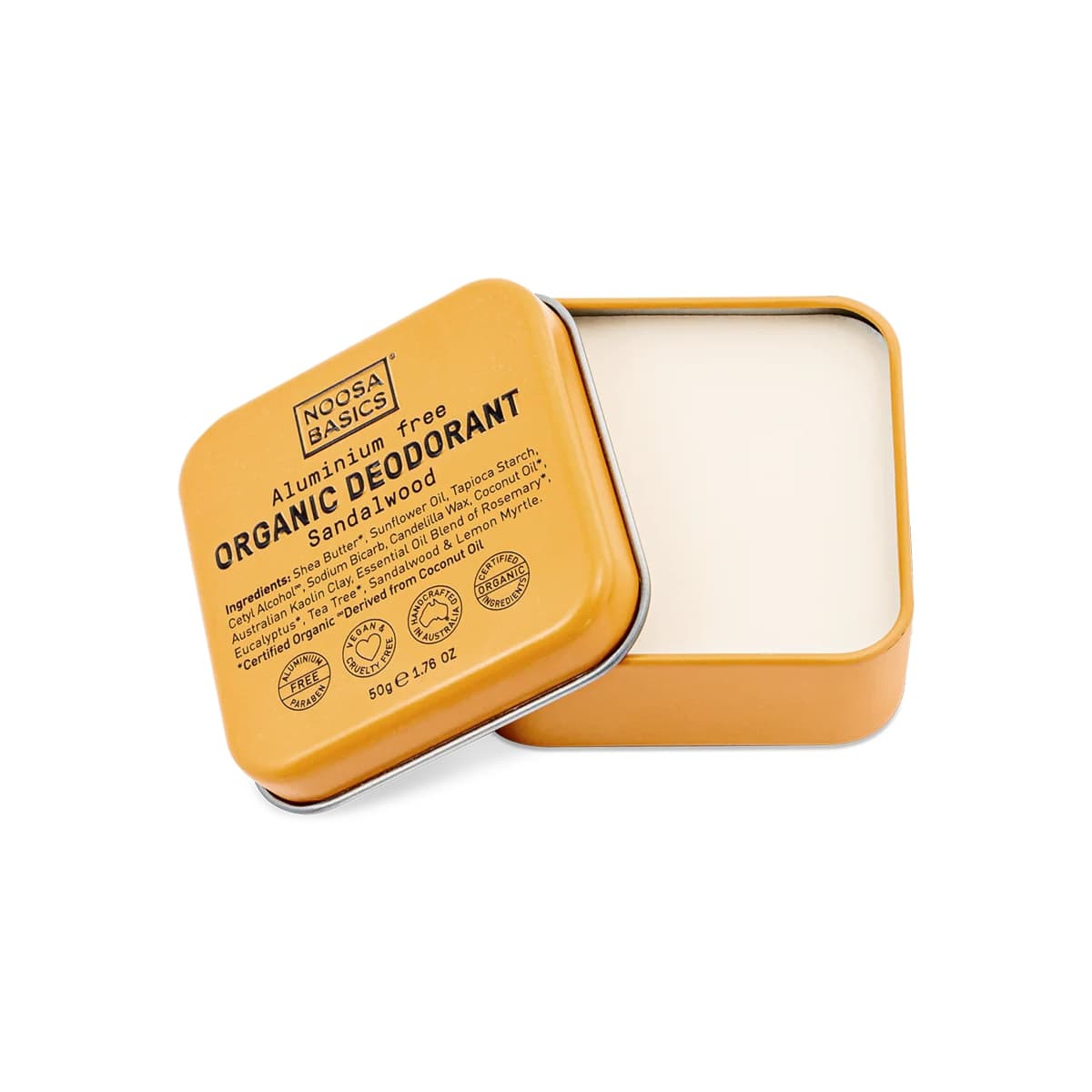 Noosa Basics Deodorant Tin Sandalwood 50g