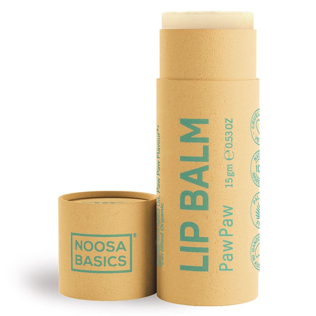 Noosa Basics Organic Lip Balm Paw Paw 15g