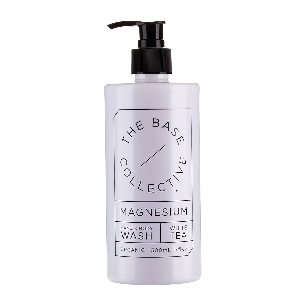 The Base Collective Hand and Body Wash White Tea & Magnesium 500mL