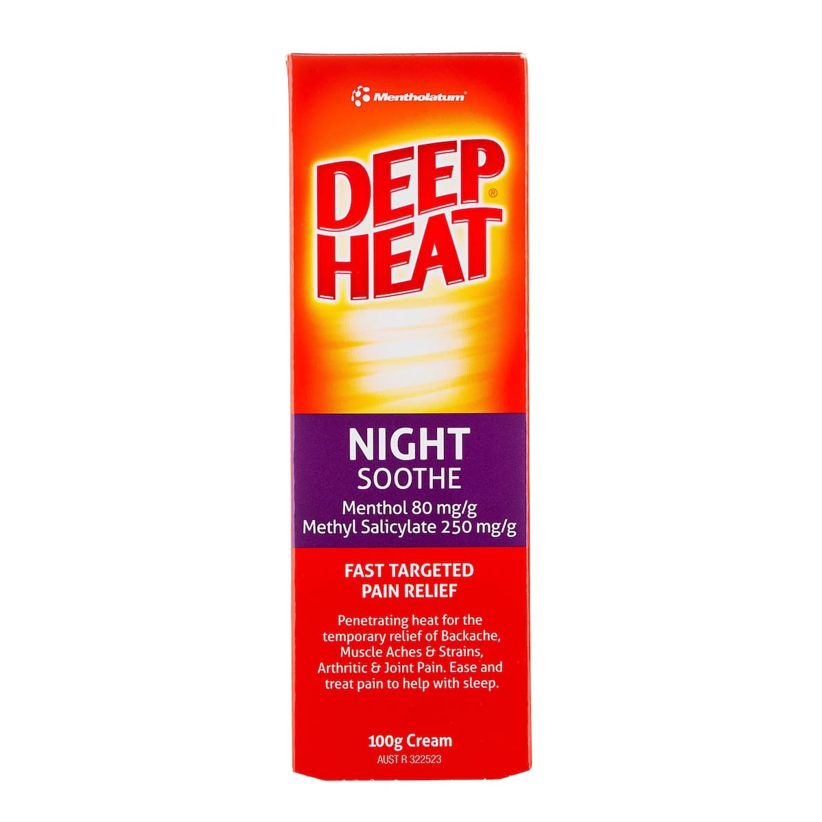 Deep Heat Night Soothe Pain Relief Cream 100g