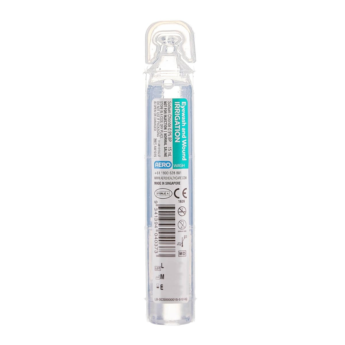 AeroWash Sodium Chloride for Irrigation 15ml