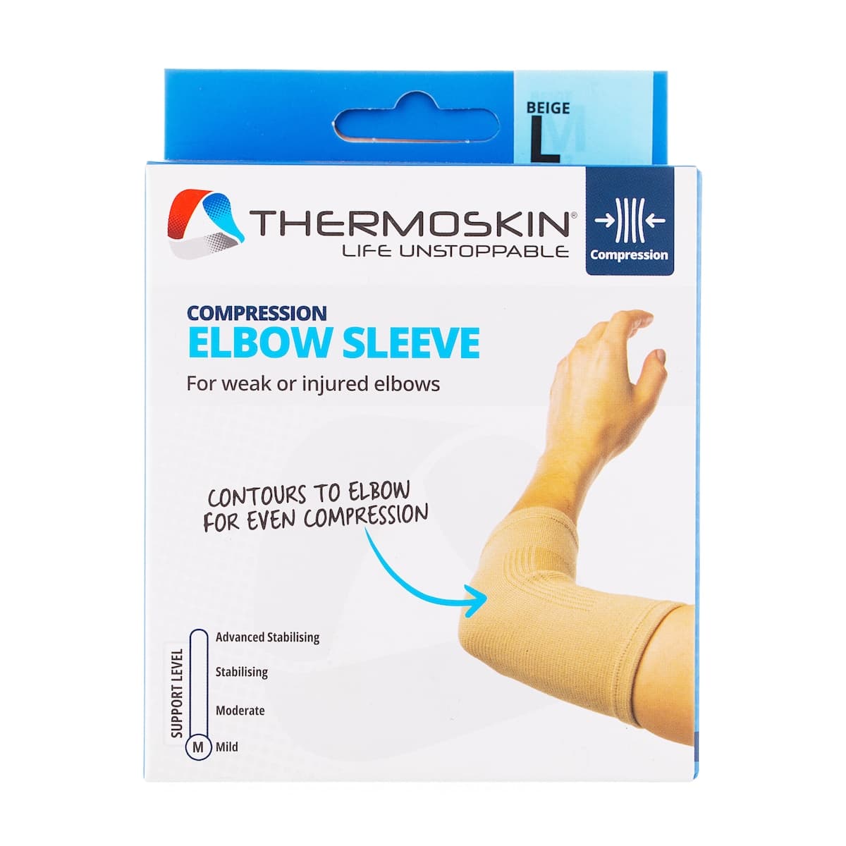 Thermoskin Compression Elbow Sleeve L