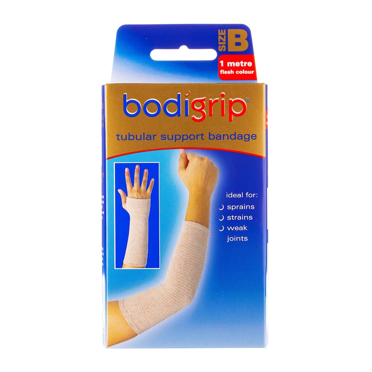 Bodigrip Tubular Support Bandage Size B 6.5cm x 1m