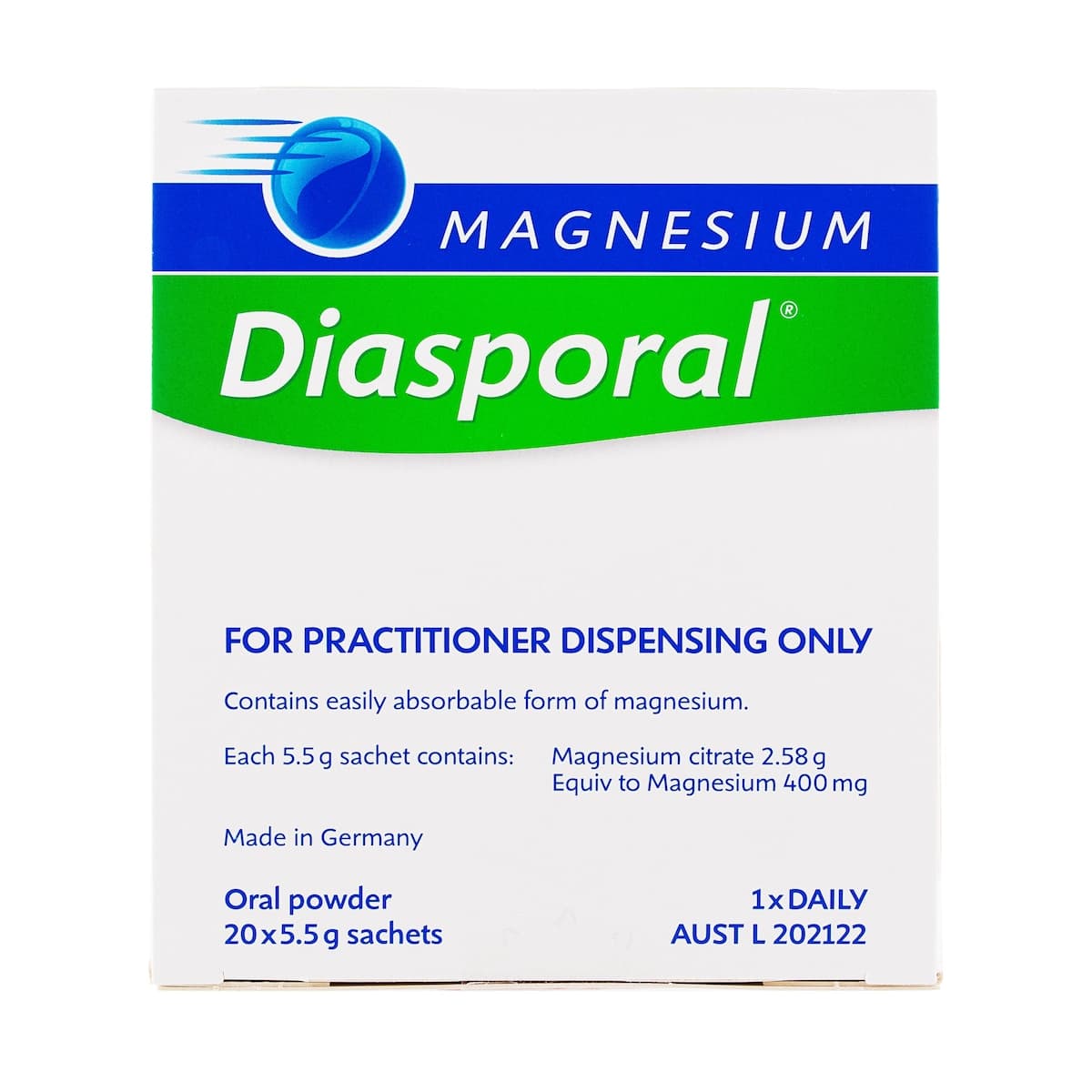 Magnesium Diasporal 20 Sachets