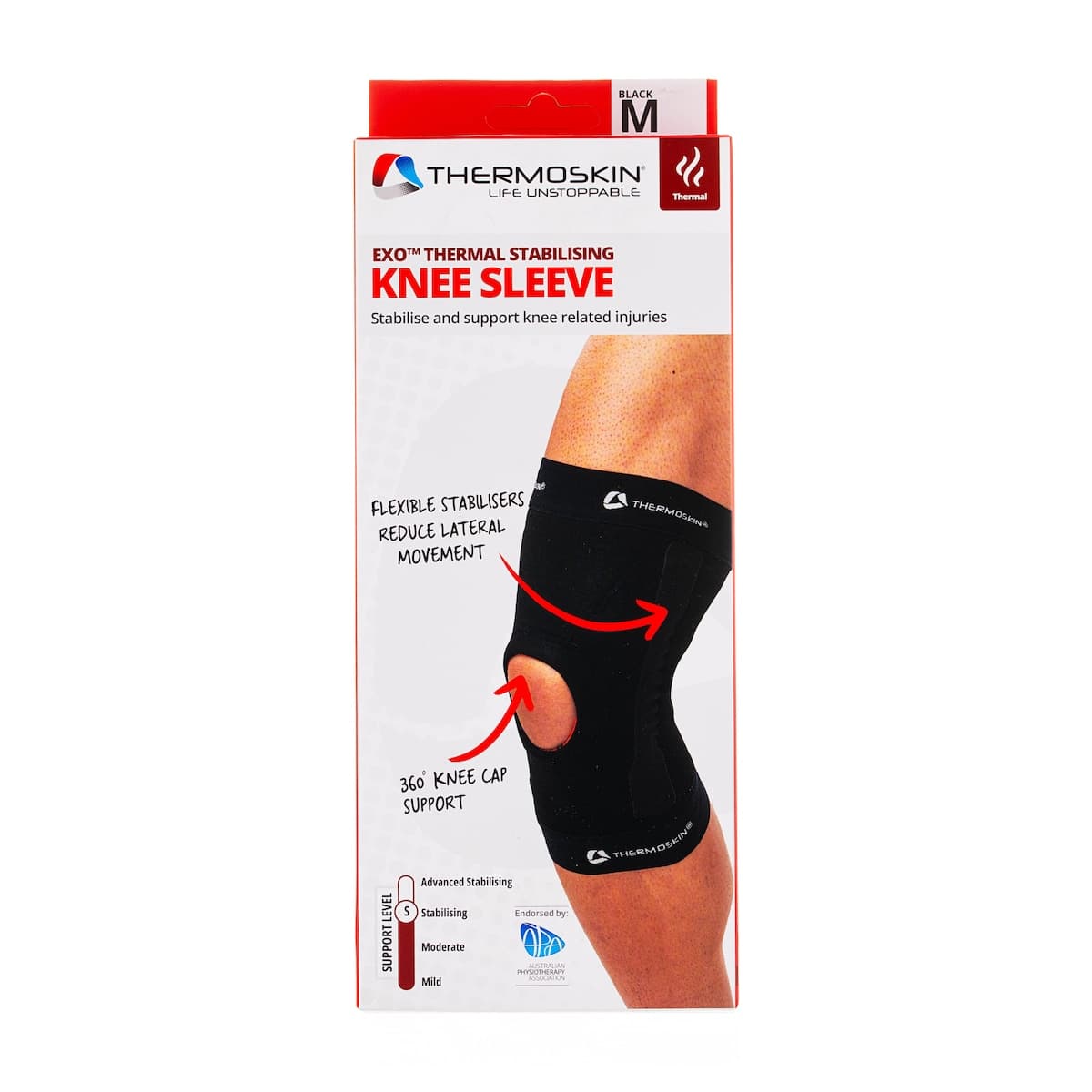 Thermoskin Exo Stabilising Knee Sleeve M