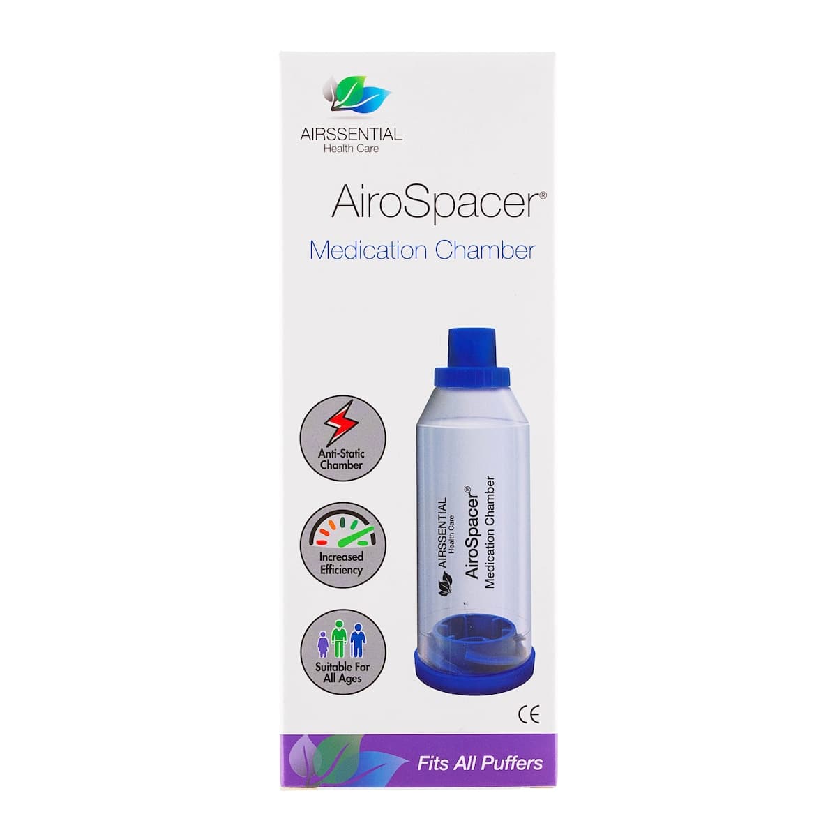 Airssential AiroSpacer Medication Chamber
