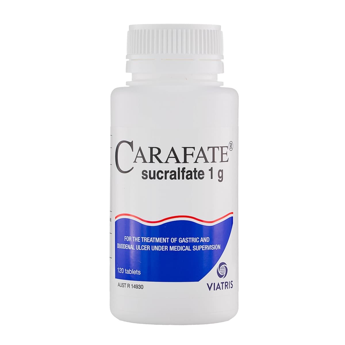 Carafate Sucralfate (1g) 120 Tablets