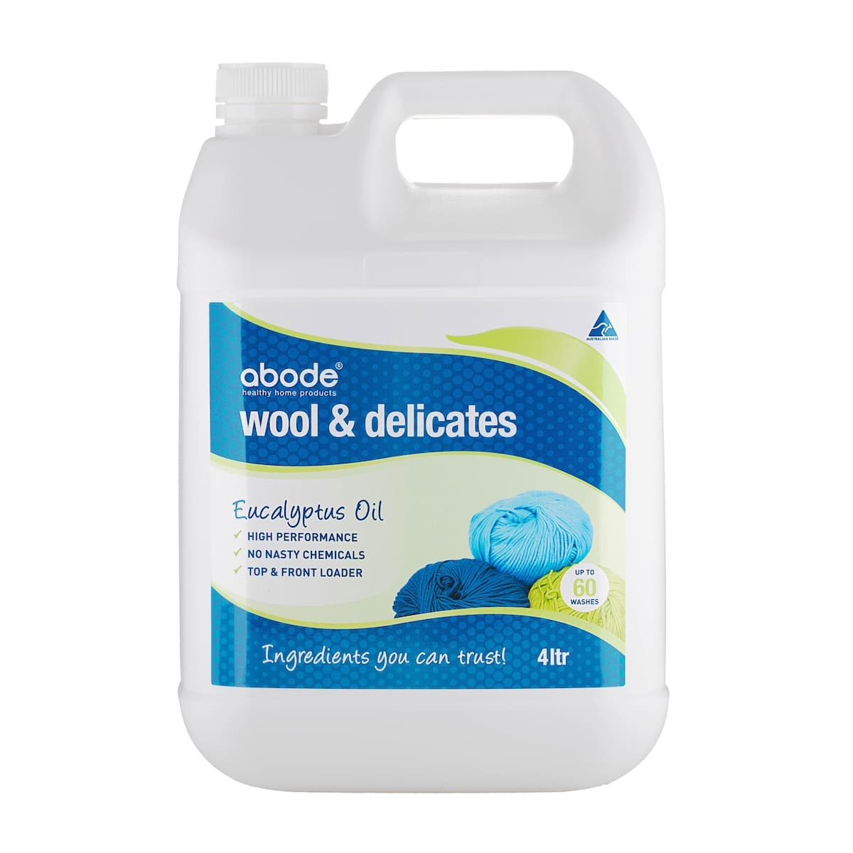 Abode Wool & Delicates Eucalyptus 4L