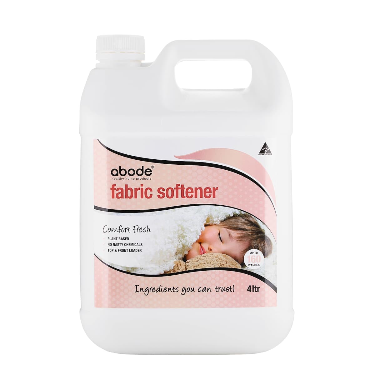 Abode Fabric Softener Comfort Fresh 4L