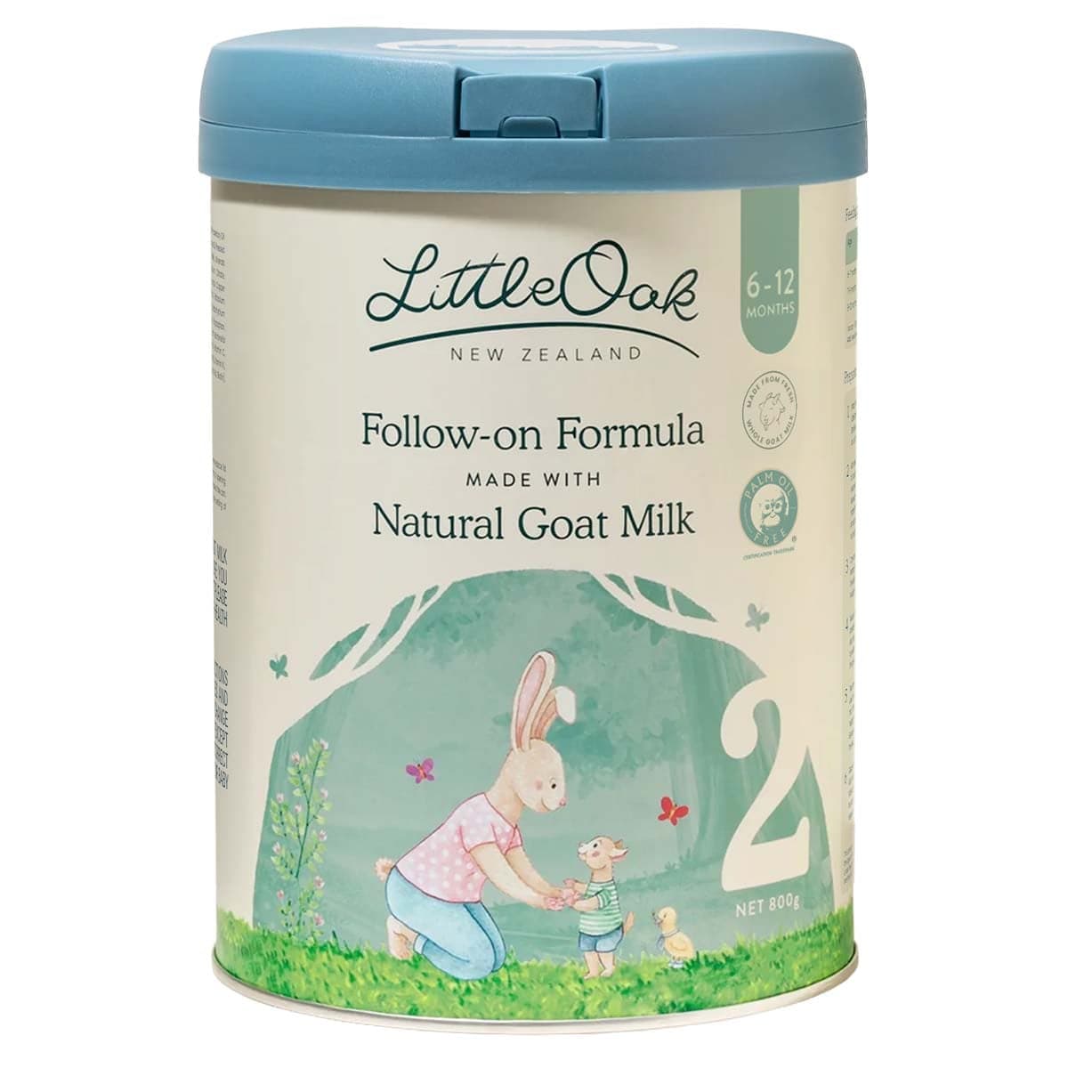 LittleOak Goat's Milk Follow-on Formula With Olive Oil Stage 2 800g