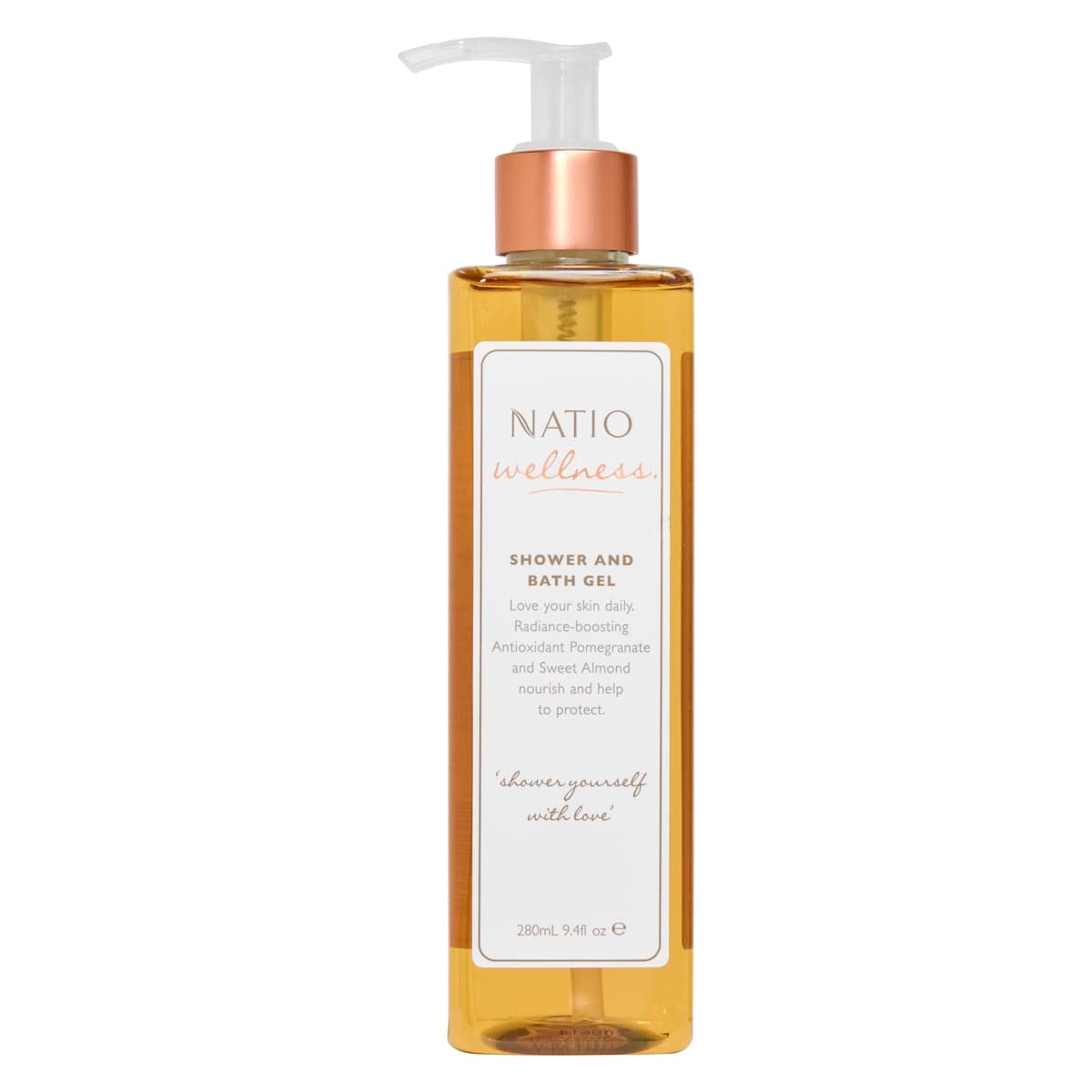 Natio Wellness Bath & Shower Gel 275ml
