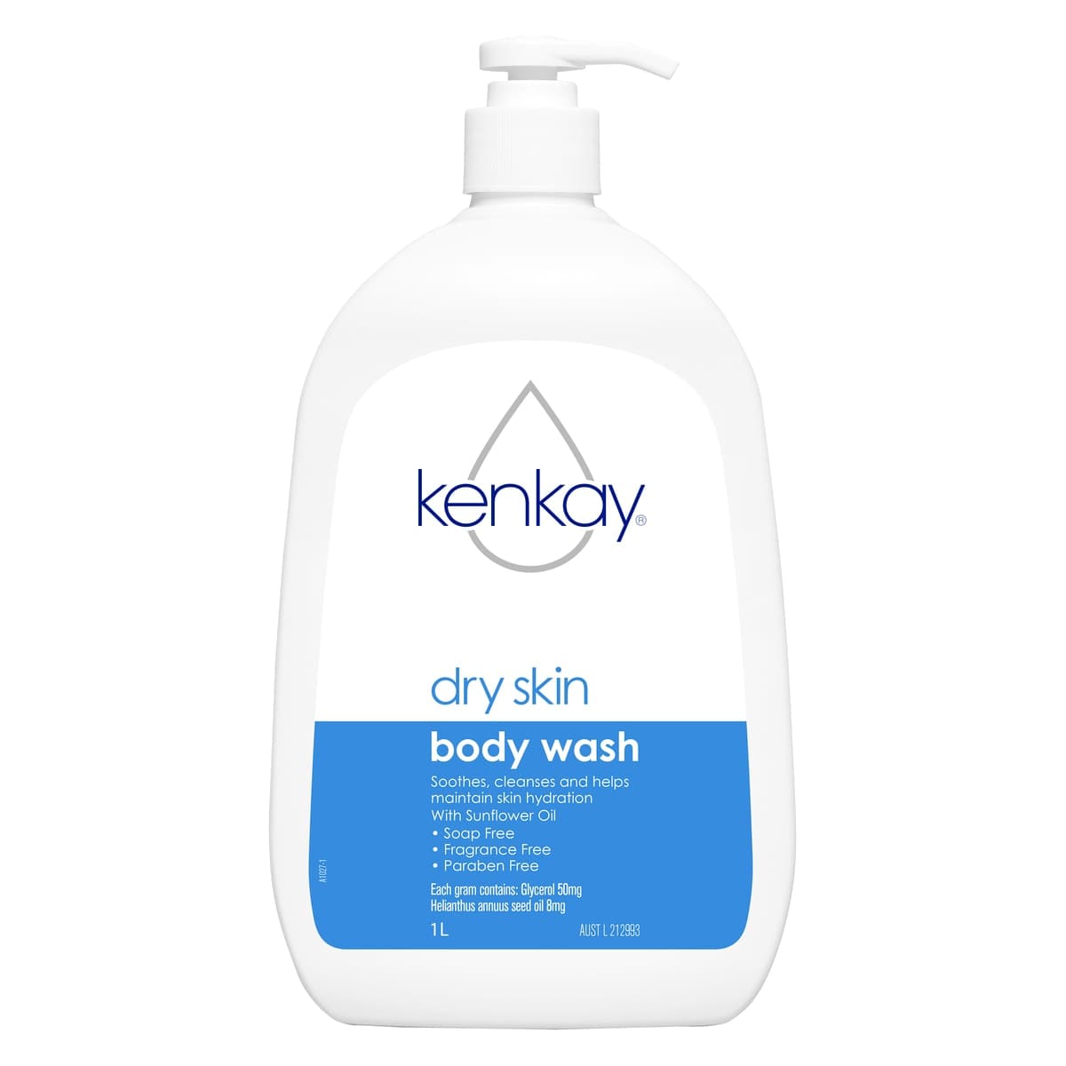 Kenkay Dry Skin Body Wash Pump 1 Litre