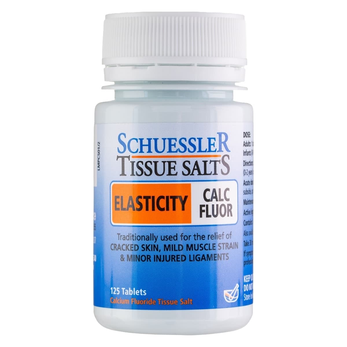 Schuessler Tissue Salts Calc Fluor Skin Elasticity 125 Tablets