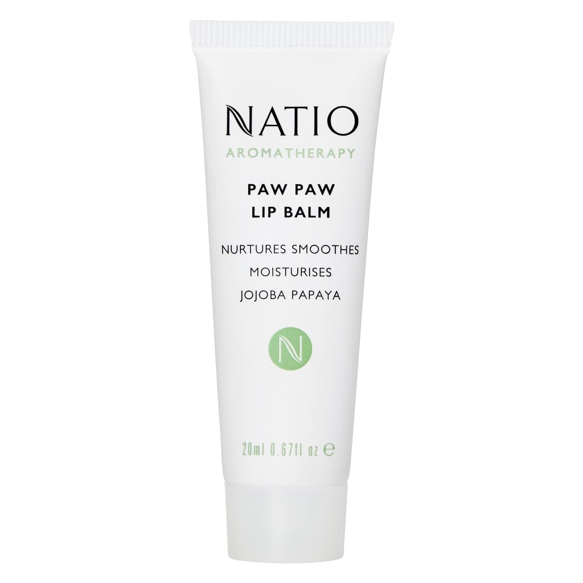 Natio Paw Paw Lip Balm 20ml
