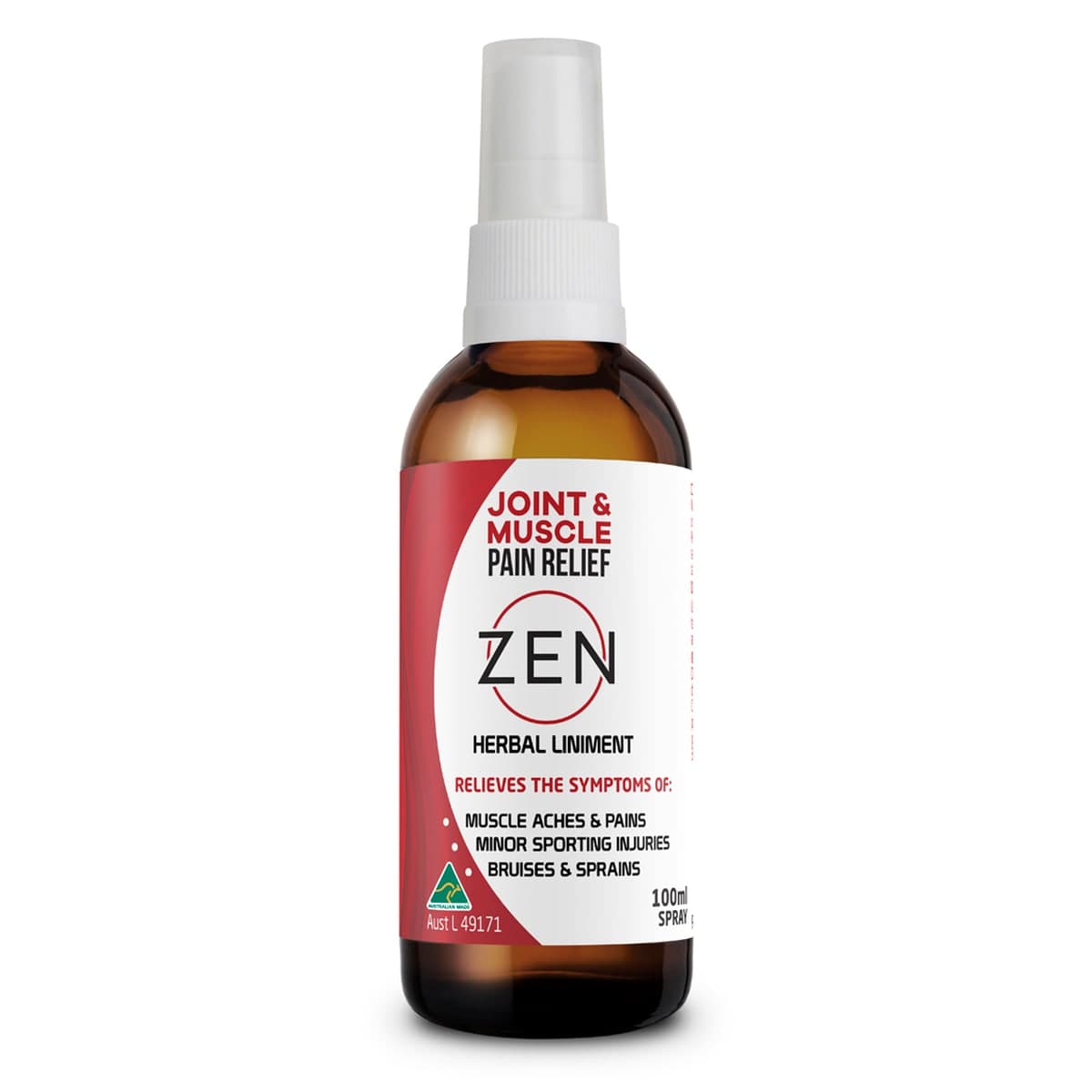 Zen Joint & Muscle Pain Relief Herbal Liniment Spray 100ml