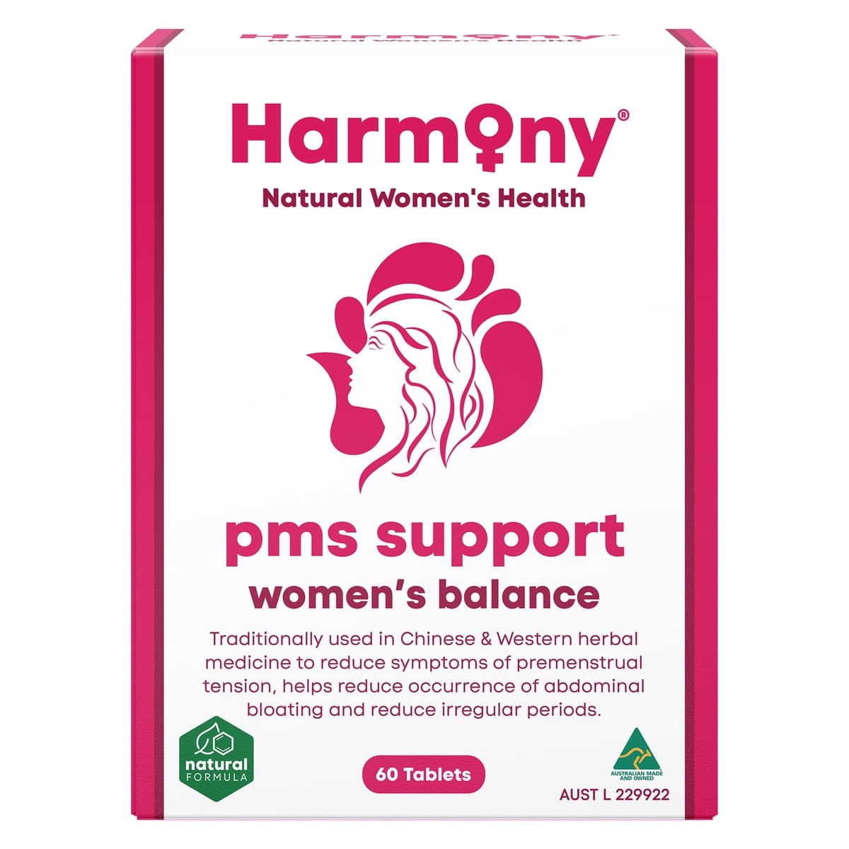 Harmony PMS Support 60 Tablets