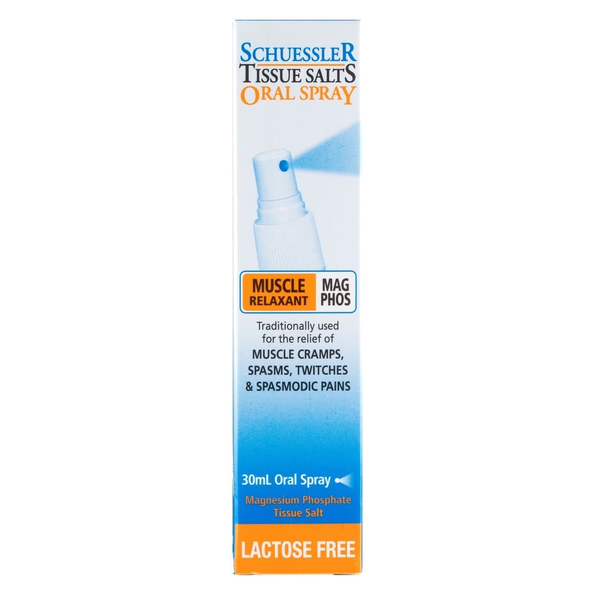 Schuessler Tissue Salts Mag Phos Muscle Relaxant Spray 30ml