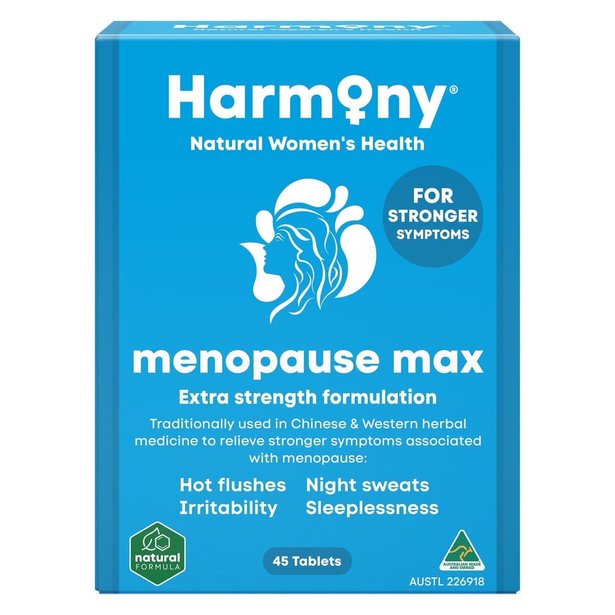 Harmony Menopause Max 45 Tablets