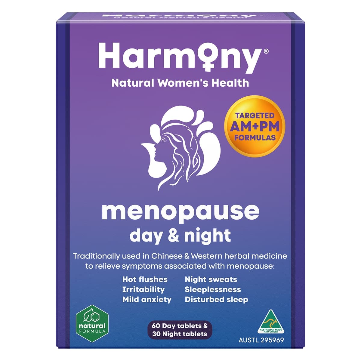 Harmony Menopause Day & Night 90 Tablets