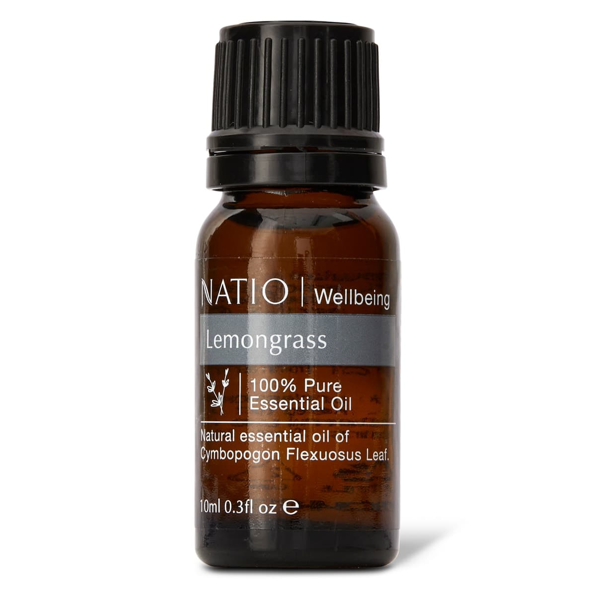 Natio Pure Essential Oil Lemongrass 10ml