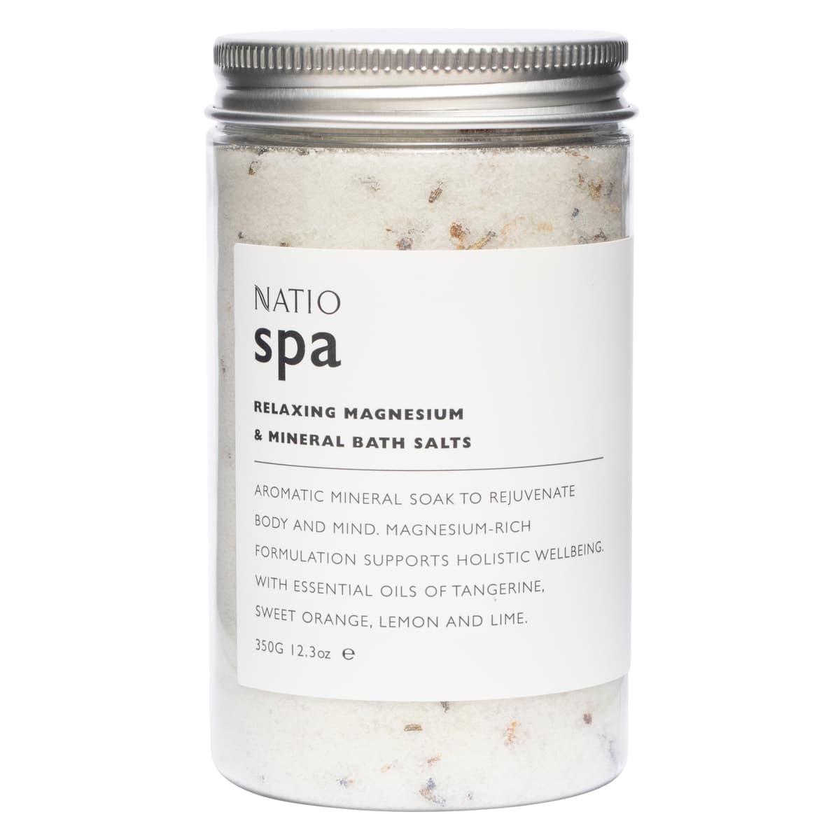 Natio Spa Relaxing Magnesium & Mineral Bath Salts 350g