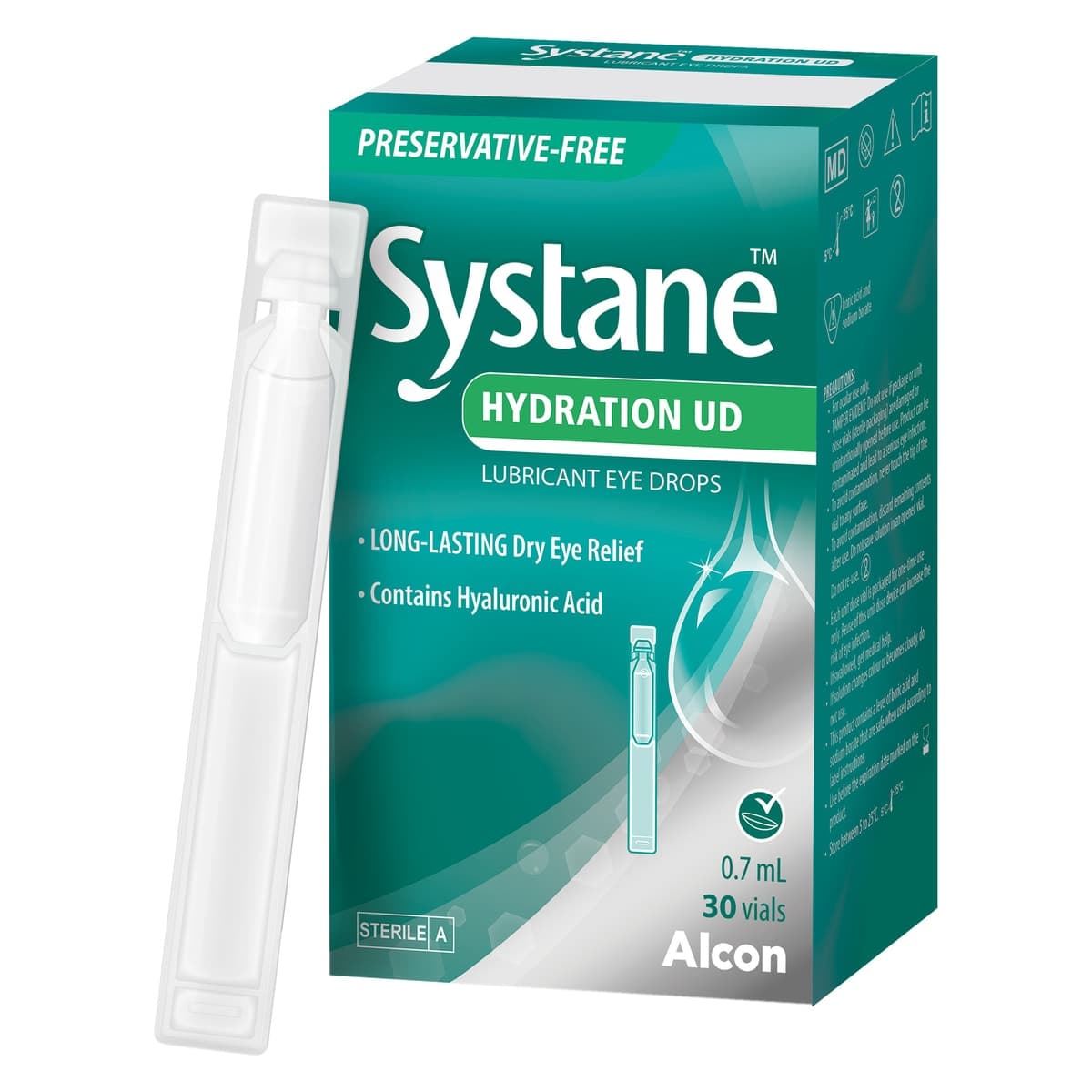 Systane Hydration UD Eye Drops Preservative Free 30 x 0.7ml Vials