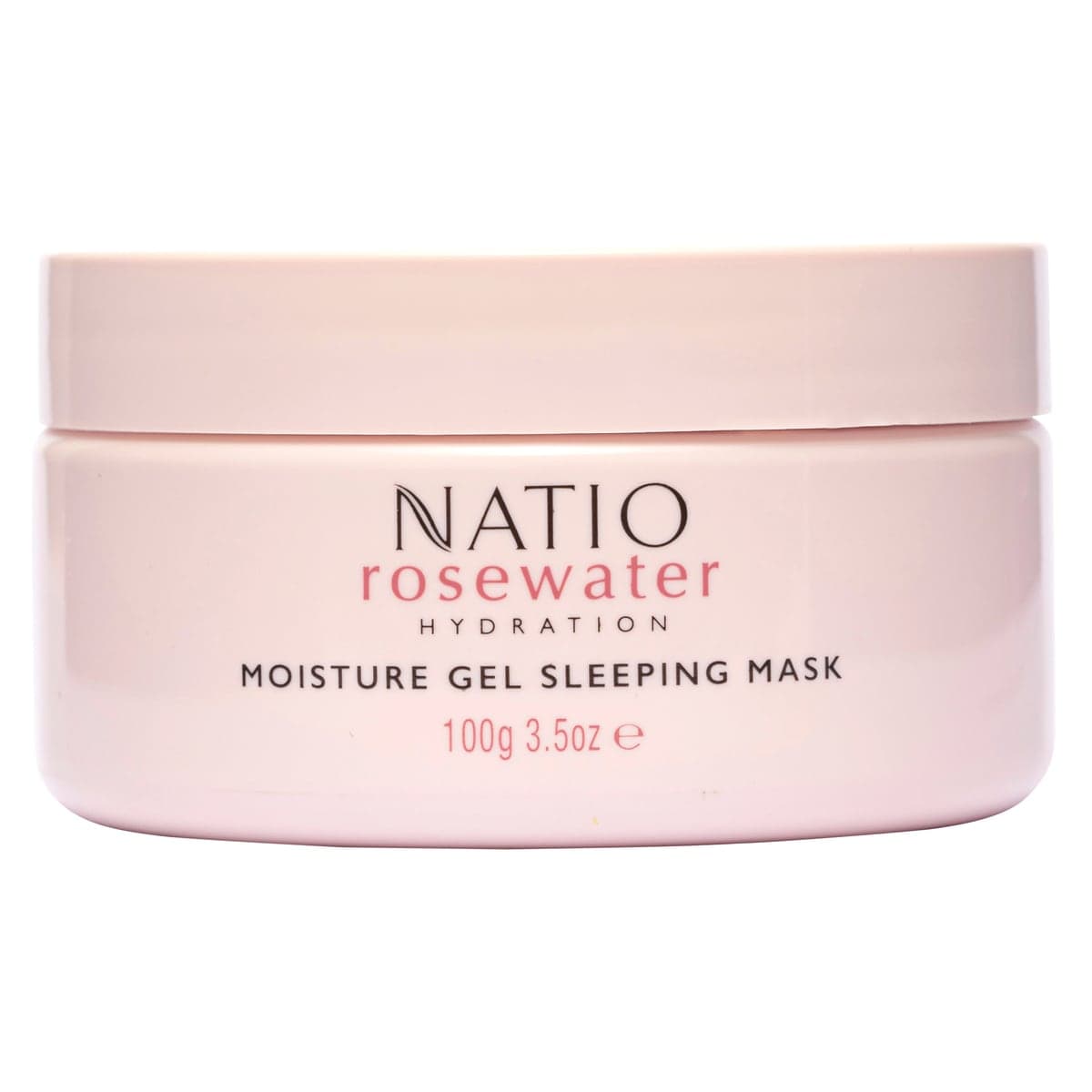 Natio Rosewater Hydration Moisture Gel Sleeping Mask 100g