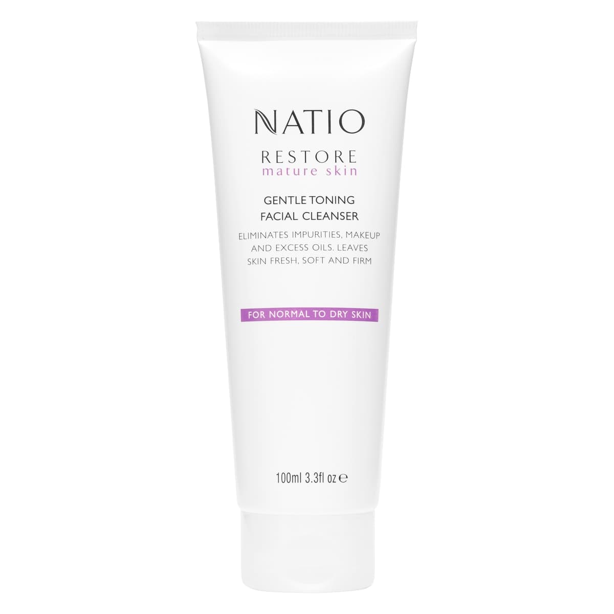Natio Restore Gentle Toning Facial Cleanser 100ml