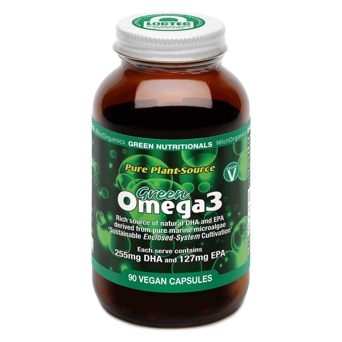 Green Nutritionals Vegan Omega 3 90 Vegan Capsules