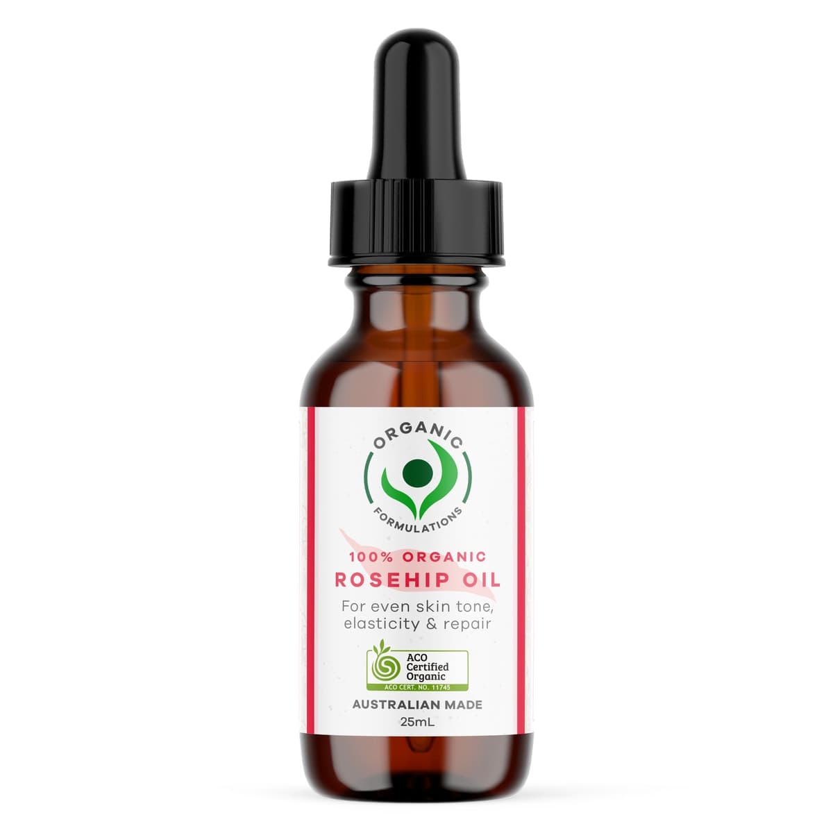 Organic Formulations 100% Organic Rosehip Oil 25ml