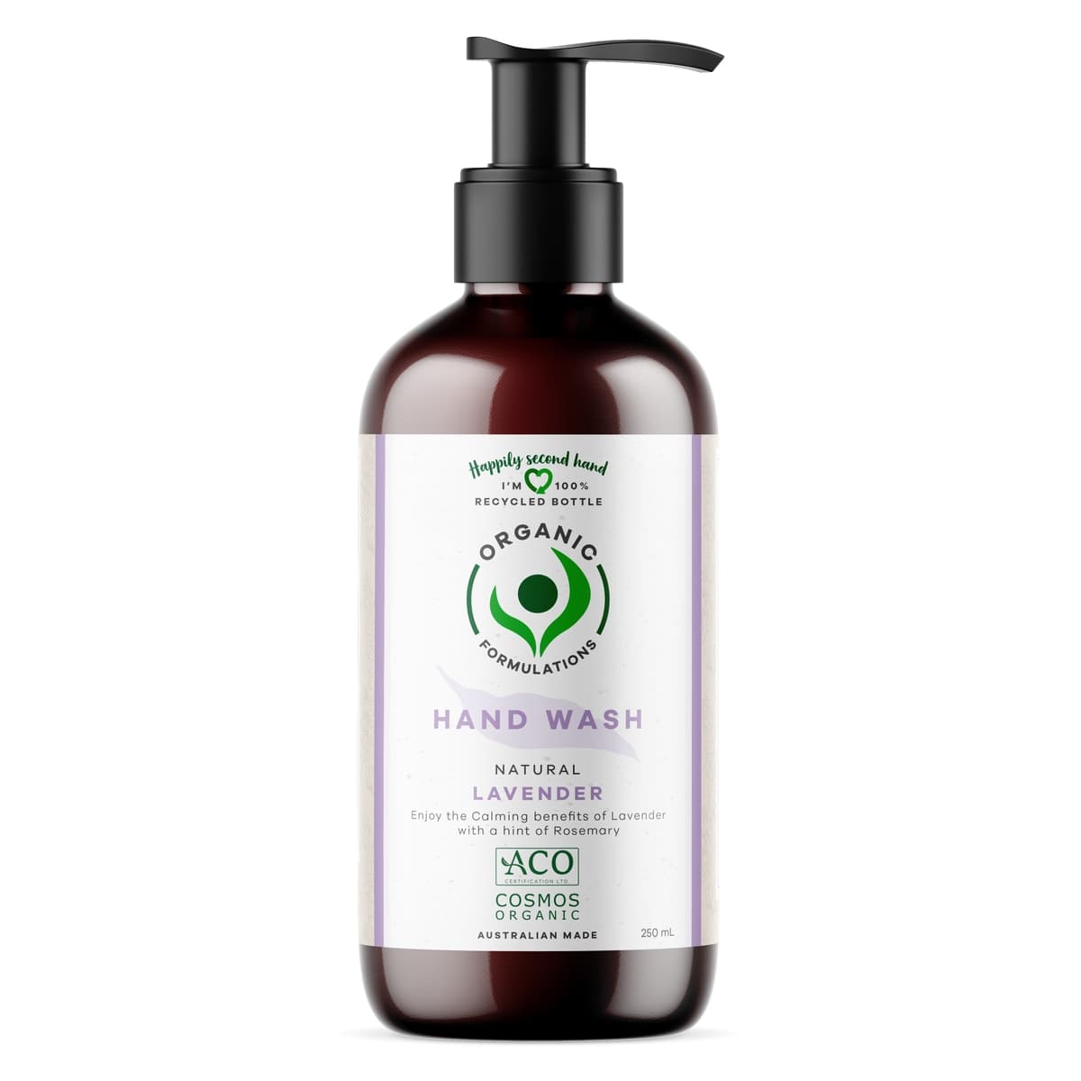Organic Formulations Lavender Hand Wash 250ml